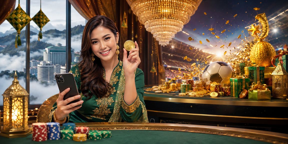 Pertaruhan sukan di Genting Highlands suasana Hari Raya