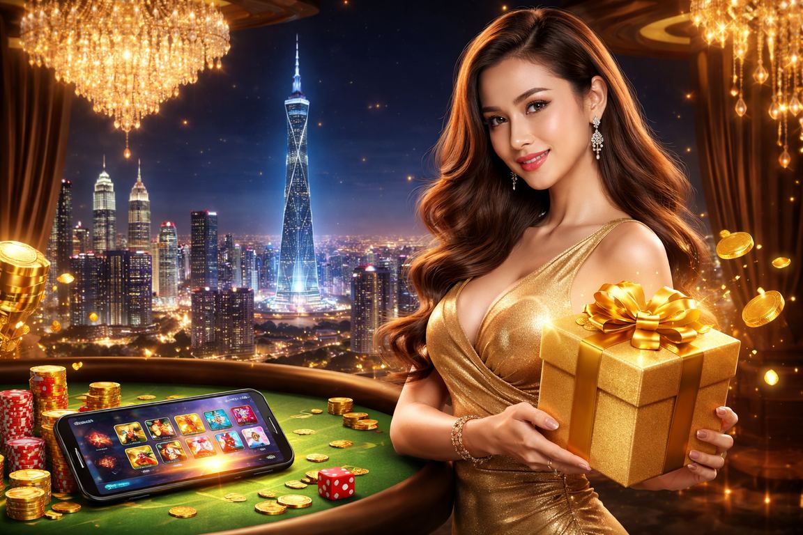 Pemain poker menggunakan telefon untuk deposit dan main di payroll2u Kuala Lumpur